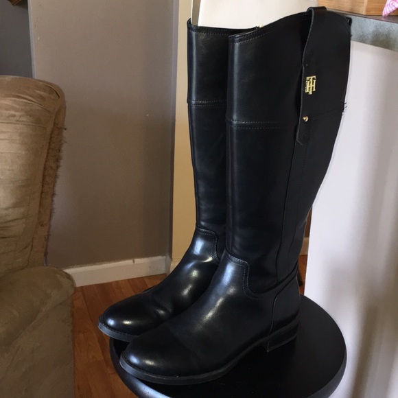 Tommy Hilfiger Shoes - Tommy Hilfiger Riding Boots Size 8W Wide Calf